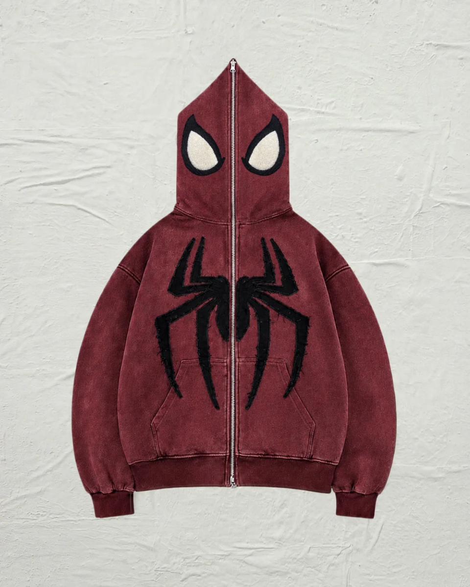 Spider Zipup Hoodie
