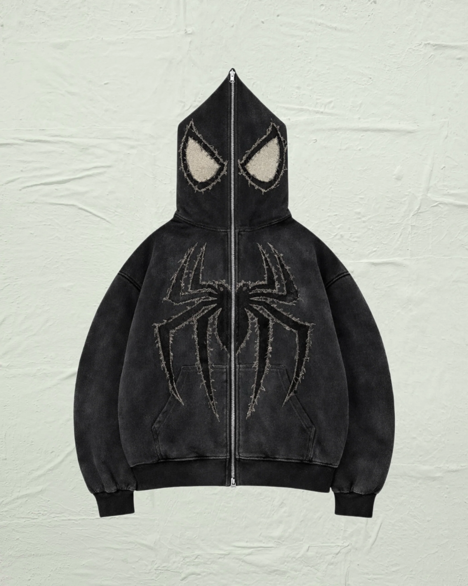 Spider Zipup Hoodie