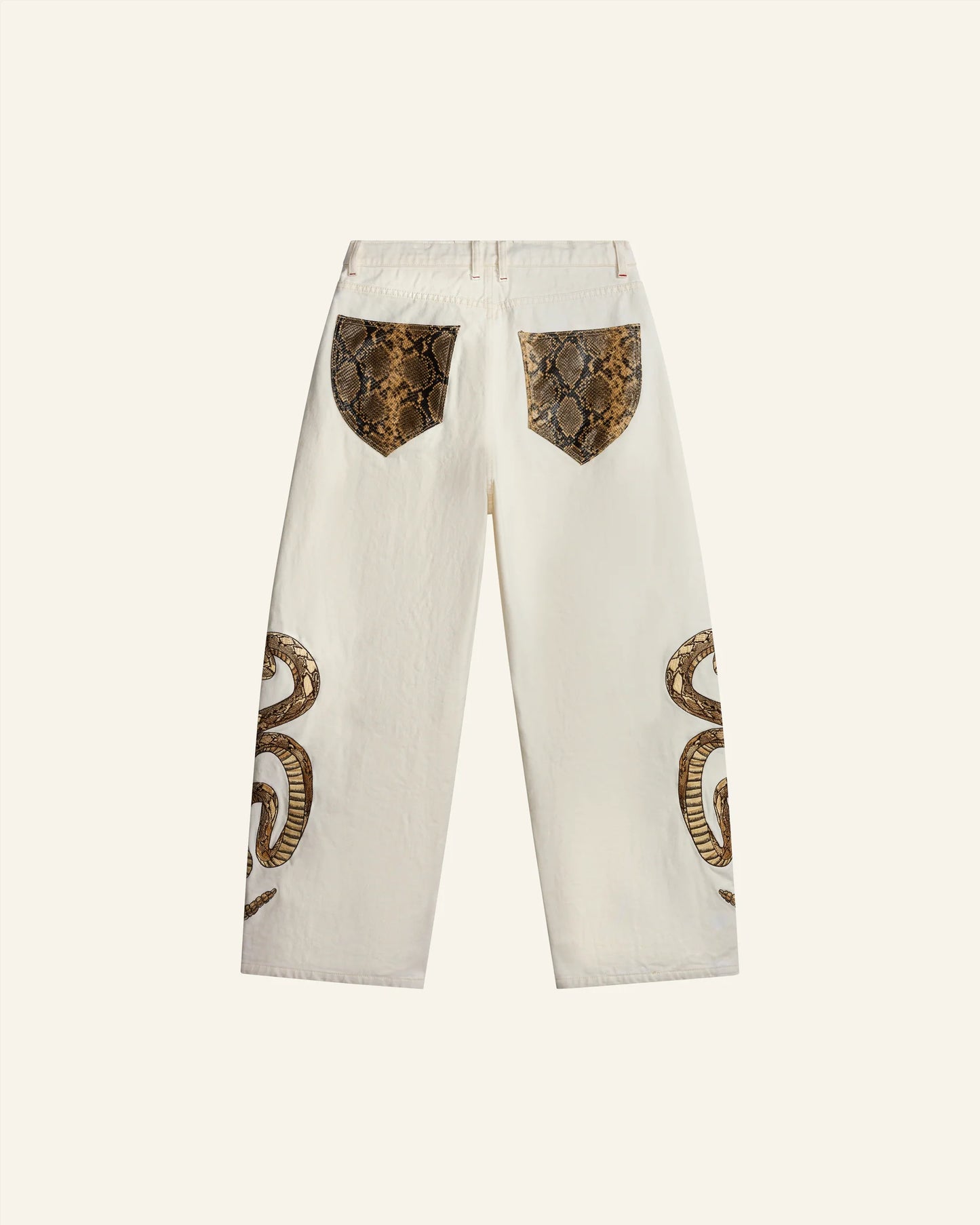 Snake Graphic Jeans