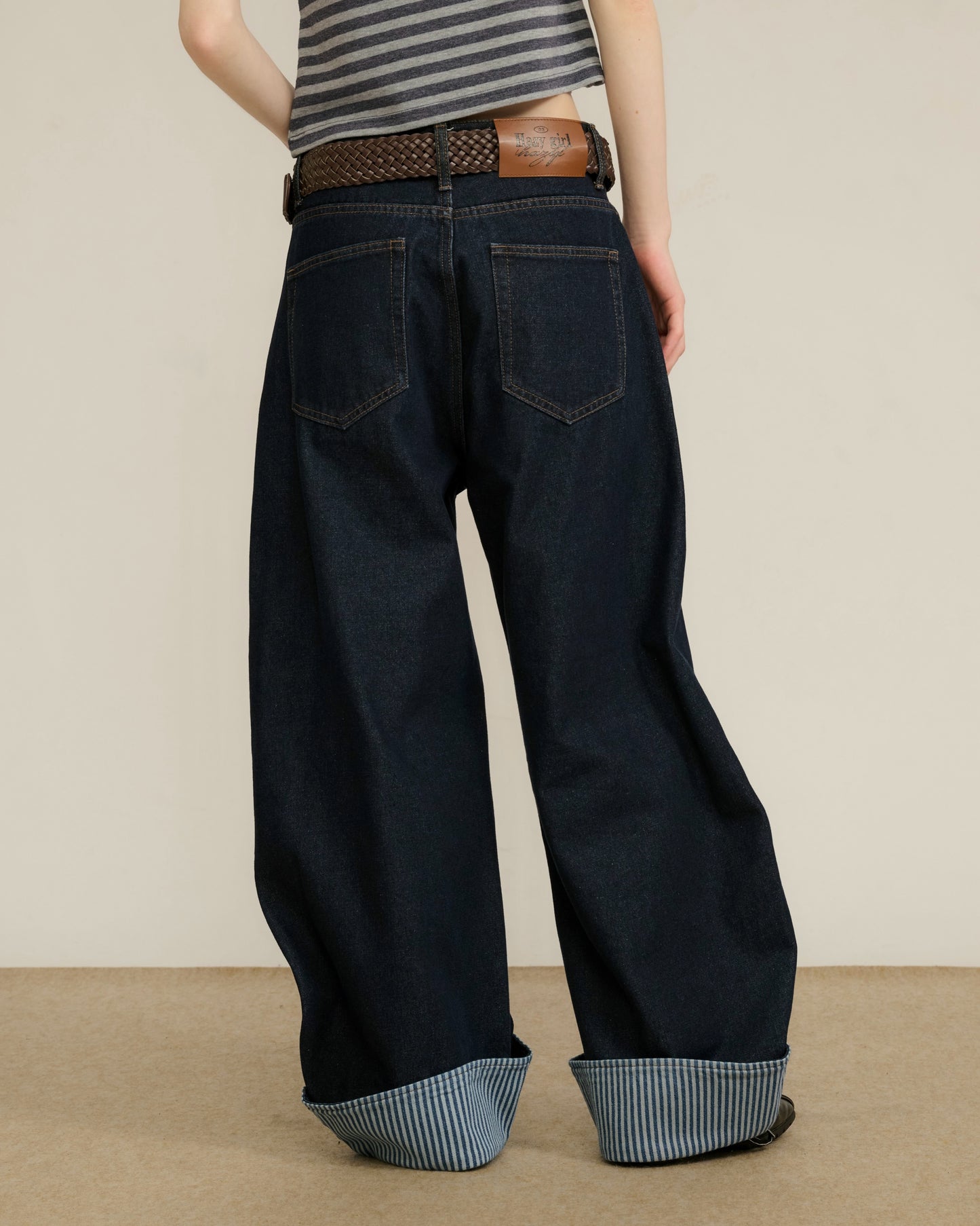 Rollup Baggy Pants
