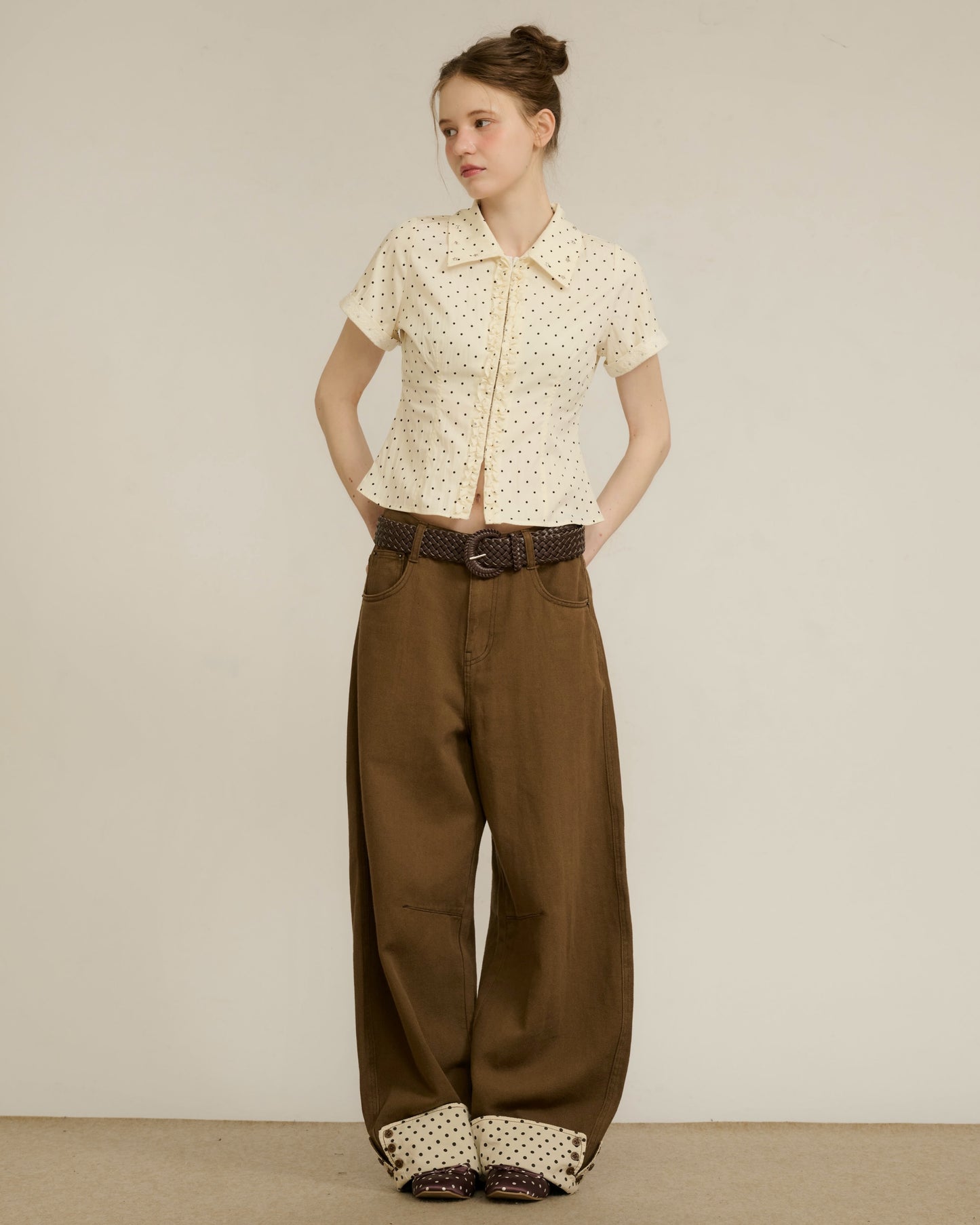 Rollup Baggy Pants