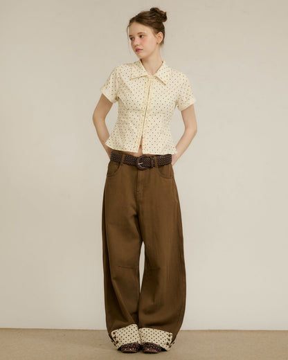 Rollup Baggy Pants